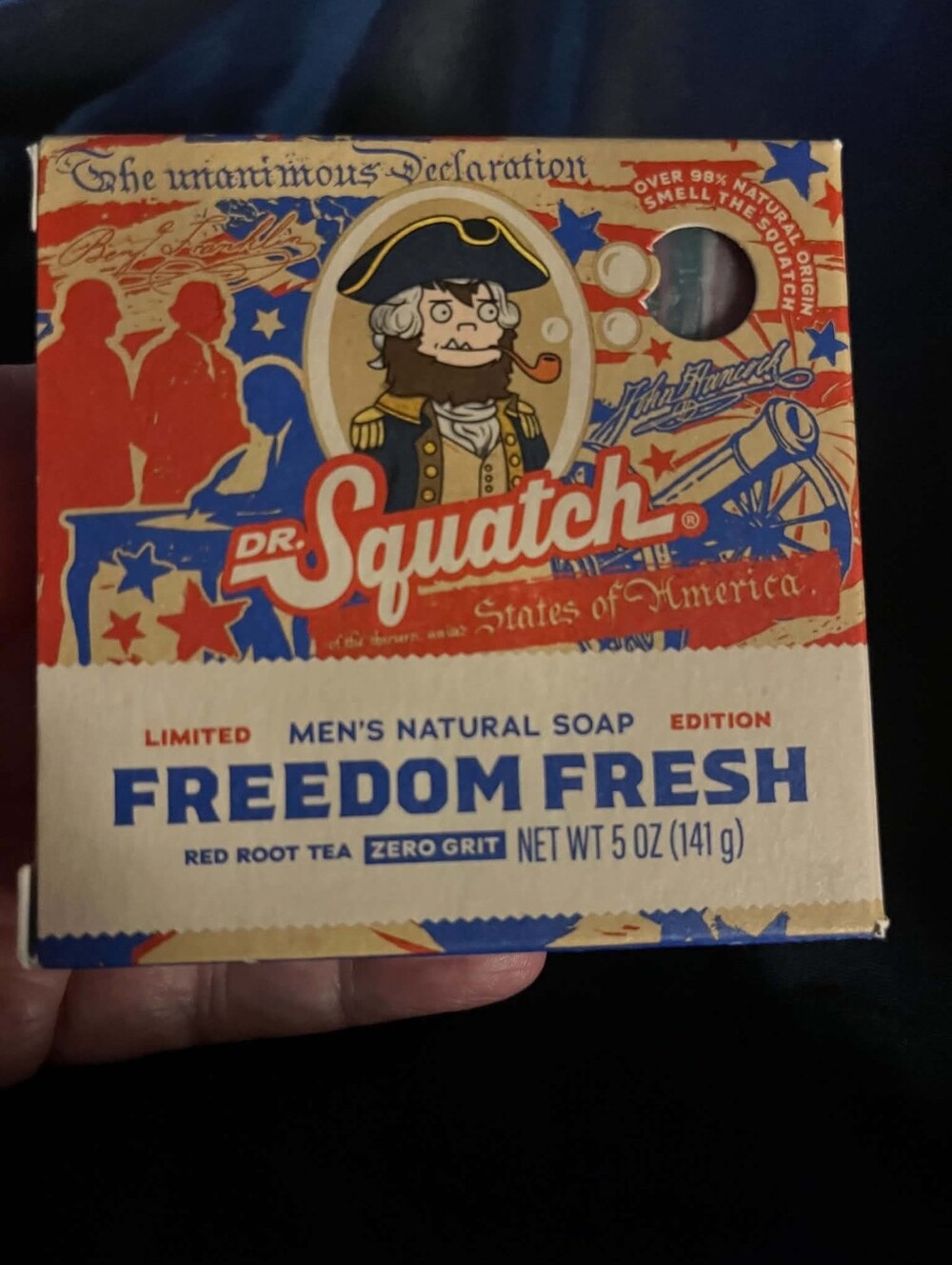 Dr. Squatch Freedom Fresh Bar Soap